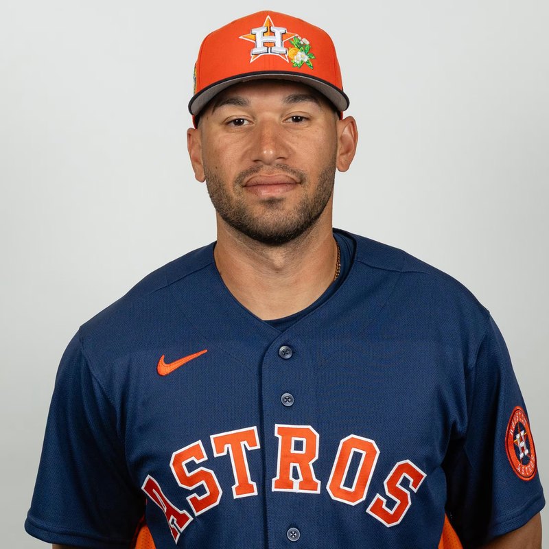 Ricky Rivera in his Houston Astros uniform